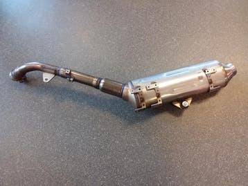 Uitlaatdemper R. Honda Varadero XL1000V, Ophalen of Verzenden, Gebruikt