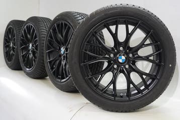BMW 3 4 serie F30 F31 F32 F33 F36 405M 18 inch velgen Bridge, 18 inch, Gebruikt, Velg(en), Winterbanden