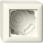 Gira System 55 opbouwbehuizing 1V + afdekraam crème - 106101, Ophalen of Verzenden, Nieuw