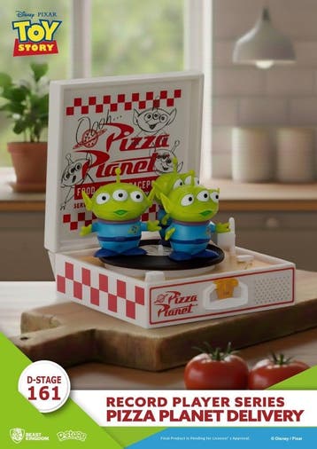 Toy Story Record Player Series PVC figure Pizza Planet De..., Ophalen of Verzenden, Nieuw