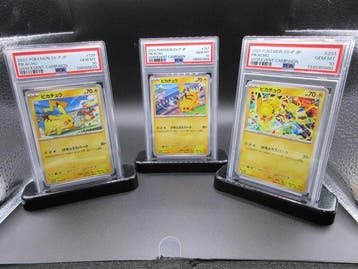 Pokémon - 3 Graded card - Special 3-Piece SetPOKEMON, Nieuw