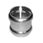 Zinken regenpijp ø60mm, ø70mm, ø80mm en ø100mm, 2 tot 4 meter, Nieuw, Ophalen of Verzenden, Zink