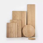 HOCHO Snijplank Kubo – Eikenhout – 250x180x15 mm – Tij, Ophalen of Verzenden, Nieuw