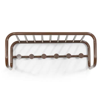 Spinder Design Retro wandkapstok - chocolate brown, Huis en Inrichting, Woonaccessoires | Kapstokken, Verzenden, Nieuw