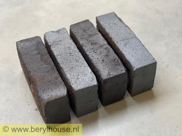 € 0,30 per stuk Metselstenen DF ws zwart schoonwerk/vuilwerk, Verzenden, Nieuw, Bakstenen