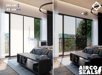 FDBW Deurafdichtingskit Mobiele Airco - Met Hor - 250 x 93, Witgoed en Apparatuur, Airco's, Verzenden, Nieuw