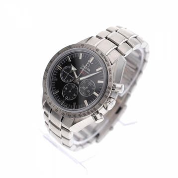 Omega Speedmaster Broad Arrow 321.10.42.50.01.001; Automa..., Ophalen of Verzenden, Zo goed als nieuw, Overige materialen, Overige merken