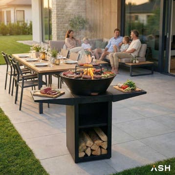 ASH - Phoenix - Plancha Barbecue - Zwart, Verzenden, Nieuw, ASH
