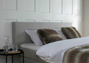ACTIE! Boxspring Venetië 140 200 Beige, Huis en Inrichting, Verzenden, Beige, Nieuw, 140 cm