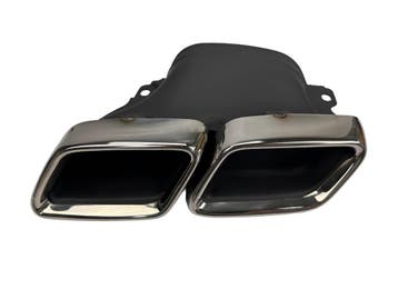 Diffuser + Uitlaatstukken chrome geschikt voor Mercedes W205