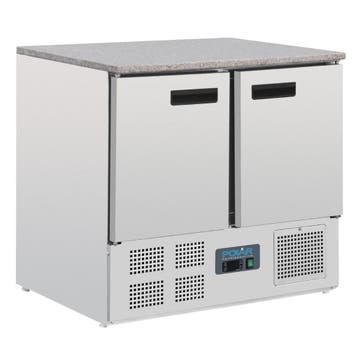 Polar G-serie koelwerkbank met marmeren werkblad 240L, Verzenden, Nieuw in verpakking