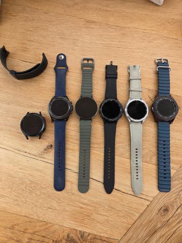 Zes Samsung Galaxy Smart Watches, Telecommunicatie, Nieuw