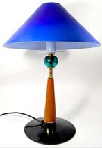 De Maio Murano - Lamp - Verguld messing, Muranoglas, Walnoot