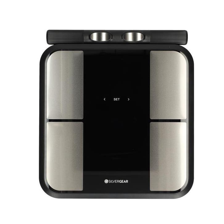 Silvergear Smart weegschaal - 30 x 32,8 x 3,65 cm, Witgoed en Apparatuur, Weegschalen, Nieuw, Verzenden