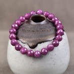 ALGT-gecertificeerd - Hoogwaardige natuurlijke robijnarmband