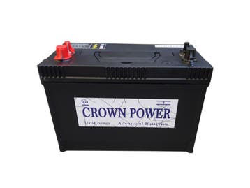 Crown 12 volt 110AH semitraktie accu, Verzenden, Nieuw, Universele onderdelen