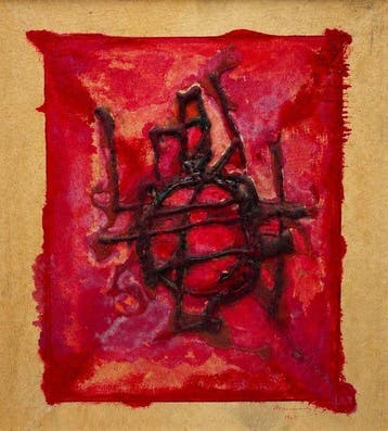 Edgardo Mannucci (1904-1986) - Rilievo materico