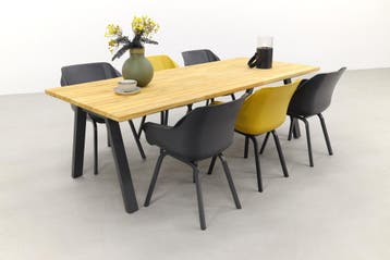 Hartman Sophie element Xerix-Yellow/Ambassador 240x100 cm., Verzenden, Nieuw, Overige materialen, Tuinset