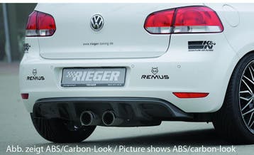 Rieger diffuser | geschikt voor VW Golf 6 VI 2008-2012 | ABS, Auto-onderdelen, Verzenden, Nieuw, Volkswagen