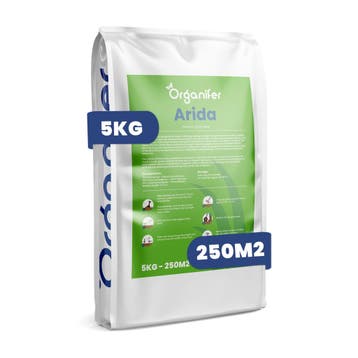 Droogtebestendig gazonzaad - Arida (5 kg voor 250 m2), Verzenden, Gehele jaar, Volle zon