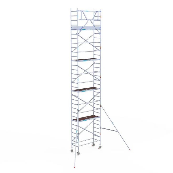 Rolsteiger Original 75x190 10,2m werkhoogte tegen de gevel, Doe-het-zelf en Verbouw, Steigers, Rolsteiger of Kamersteiger, Nieuw