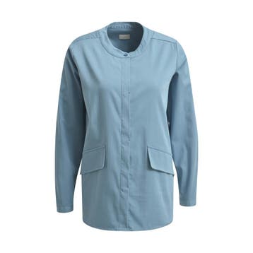 Milano Italy • blauwe blouse klep • 36, Maat 36 (S), Verzenden, Blauw, Milano Italy
