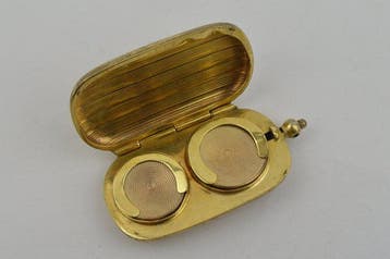 Jugendstil Medaillon Muntjeshouder - Hanger