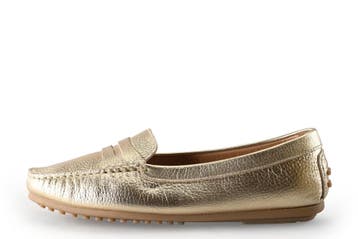Ayana Loafers in maat 38 Goud, Kleding | Dames, Overige kleuren, Verzenden, Overige typen, Zo goed als nieuw