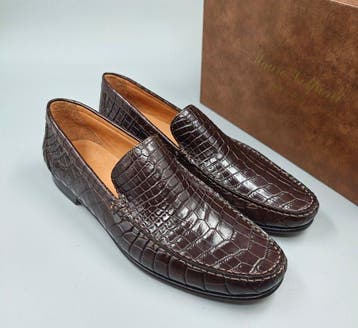 Dami-Crocodile-UK10 - Loafers - Maat: EU 44 - Nieuw in doos, Nieuw