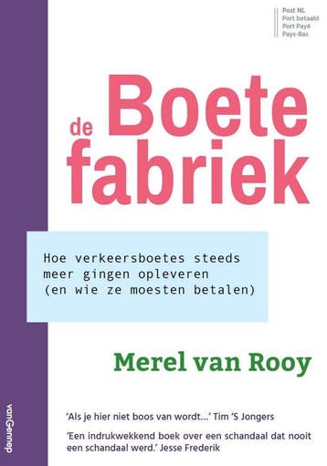 De boetefabriek - Merel van Rooy 9789461646002, Verzenden, Zo goed als nieuw, Merel van Rooy
