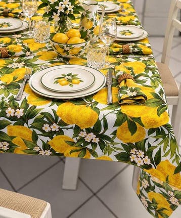Elegante tafellaken voor grote bijeenkomsten. Sorrento-stijl, Antiek en Kunst