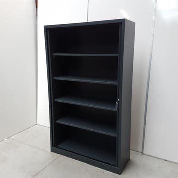 NIEUWE roldeurkast antraciet - 198x120x43 cm, Ophalen of Verzenden, Nieuw