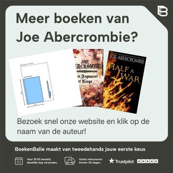 De weg van de angst / De eerste wet / 2 - Joe Abercrombie, Boeken, Verzenden, Gelezen, Joe Abercrombie