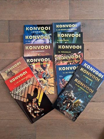 Konvooi 1 t/m 15 - opeenvolgende reeks SC - 15 Album -, Nieuw