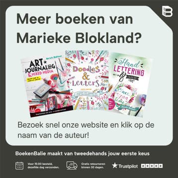 Werkboek handlettering & doodles 9789043919807, Verzenden, Zo goed als nieuw, Marieke Blokland