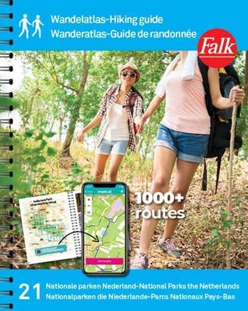 Falk Wandelatlas Nederland | 9789028703940 |, Boeken, Zo goed als nieuw, Falk Wandelatlas Nederland | Falkplan | 
9789028703940