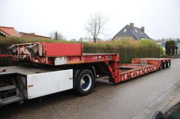 Veiling: Semi-Dieplader Nooteboom EURO-48-03 2001, Overige kleuren, Overige brandstoffen, Aanhangers en Opleggers, BTW verrekenbaar