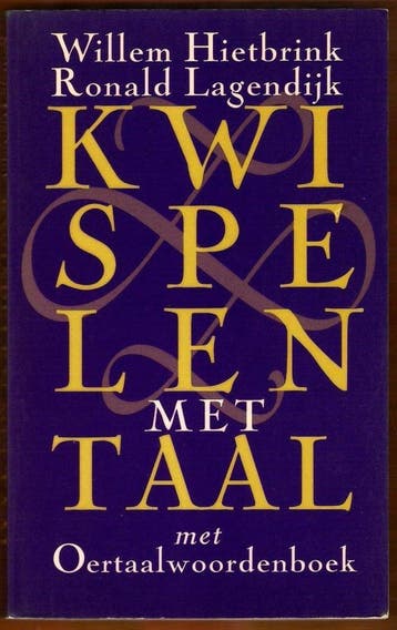 Kwispelen met taal - Hietbrink 9789071082221, Verzenden, Gelezen, Hietbrink