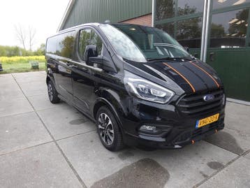 Ford Transit Custom 320 2.0 TDCI L2H1 Sport* navi/cam*xenon*, Automaat, Gebruikt, Euro 6, Leder en Stof