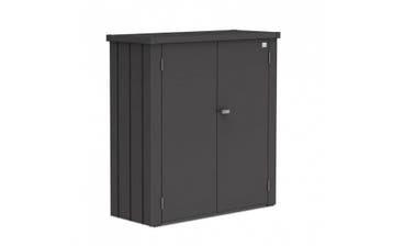 Biohort Terraskast Romeo Donkergrijs Metallic Formaat M 140, Nieuw