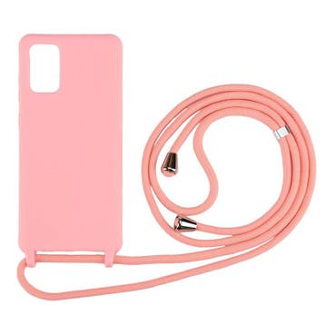 Galaxy Note 10 Crossbody TPU Hoesje met Koord Roze, Ophalen of Verzenden, Nieuw
