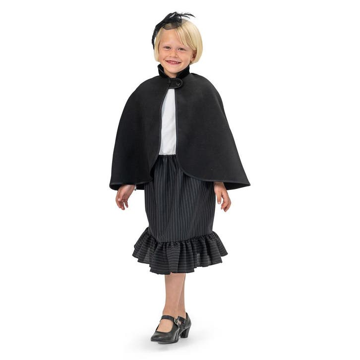 Cape Zwart Boerenbruiloft Kind, Kleding | Dames, Carnavalskleding en Feestkleding, Nieuw, Ophalen of Verzenden