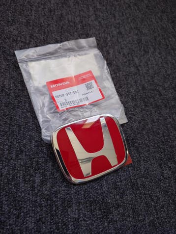 Honda Civic Type-R embleem voorzijde EP3, Ophalen of Verzenden, Nieuw, Voor, Honda