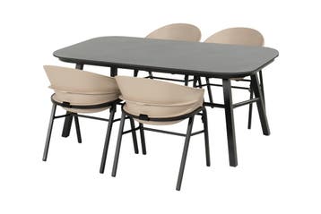 Hartman Tubb verstelbare tuinset 185x100 cm. (5-delig) -, Verzenden, Nieuw, Kunststof, Tuinset