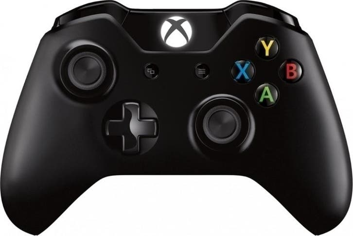 Microsoft Xbox One Wireless Controller (Black) (Xbox One), Spelcomputers en Games, Games | Xbox One, Gebruikt, Verzenden