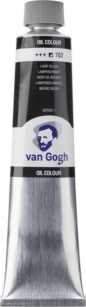 Van Gogh Olieverf Tube 200 ml Lampenzwart 702, Ophalen of Verzenden, Zo goed als nieuw