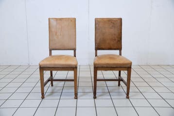 (2) Amsterdamse School Stoelen, Huis en Inrichting, Ophalen of Verzenden, Nieuw