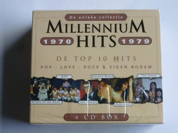 Millennium Hits 1970 - 1979 (4 CD) Nieuw, Ophalen of Verzenden, Zo goed als nieuw