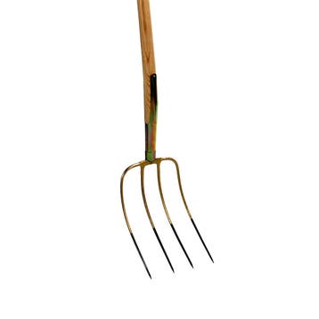 Talen Tools Mestvork – 4 ovale Tanden – Lichtgewicht en, Tuin en Terras, Hand-tuingereedschap, Ophalen of Verzenden, Nieuw, Hark