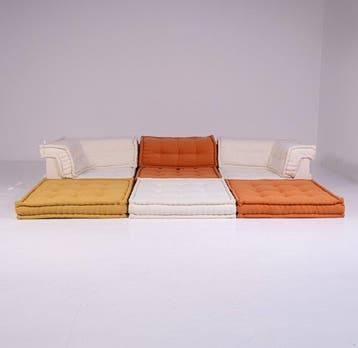 Roche Bobois - Hans Hopfer - Sofa (9) - Mahjong - Textiel